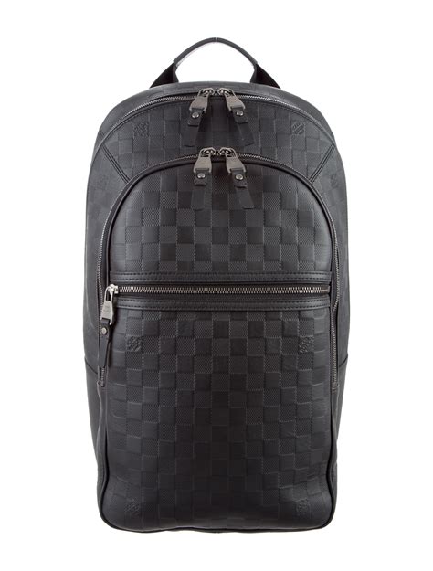 louis vuitton michael infini backpack|louis vuitton black damier backpack.